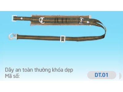 Dây đai an toàn thường khóa dẹp DT.01