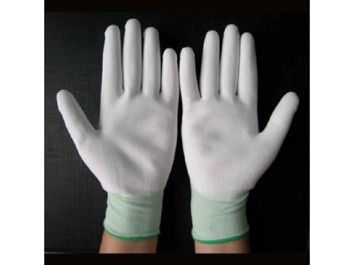 Găng tay polyester phủ pu lòng bàn tay