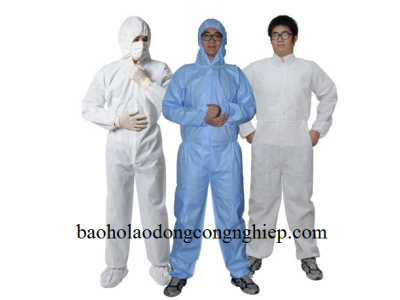 Quần áo vải không dệt dùng 1 lần