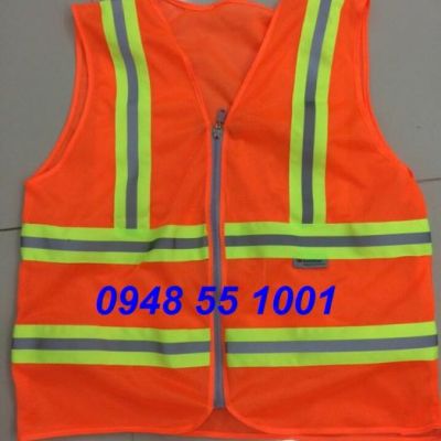 Áo phản quang 3M gắn dây kéo