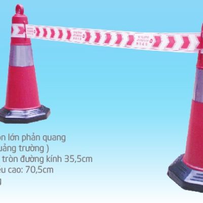 Cọc giao thông tròn lớn phản quang GT.511