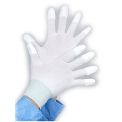 Găng tay polyester phủ pu đầu ngón