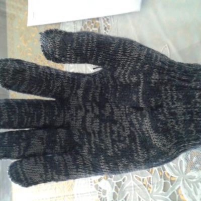 Găng tay màu muối tiêu 10 kim 37g